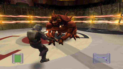 Star Wars: Bounty Hunter – PlayStation 2 (PS2) video game gameplay, action-adventure shooter.
