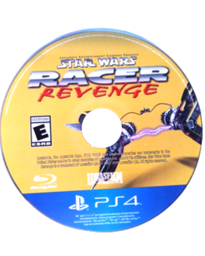 Star Wars Racer Revenge Limited Run #290 PlayStation 4 game featuring high-speed podracing action and collectible physical edition disc