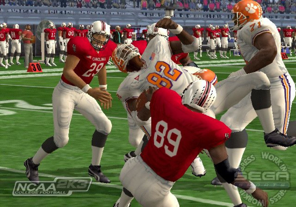 NCAA College Football 2K3 – PlayStation 2 (PS2) college football sports video game gameplay