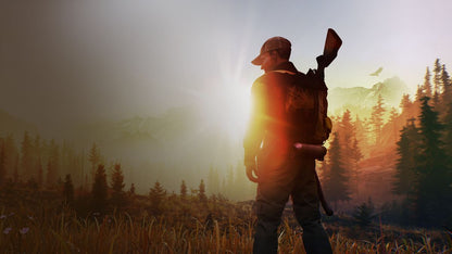 Open Country – PlayStation 4 (PS4) video game gameplay, outdoor survival and hunting adventure in wilderness backdrop