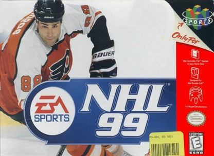 NHL 99 cover art for Nintendo 64 N64 video game