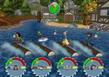 Go Play: Lumberjacks – Nintendo Wii (Wii) party mini-game sports gameplay for video game