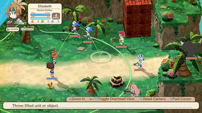 Phantom Brave game for the PlayStation 2 featuring tactical RPG gameplay with grid free movement phantom summoning mechanics character driven storylines and strategic battles set in a colorful island world gameplay