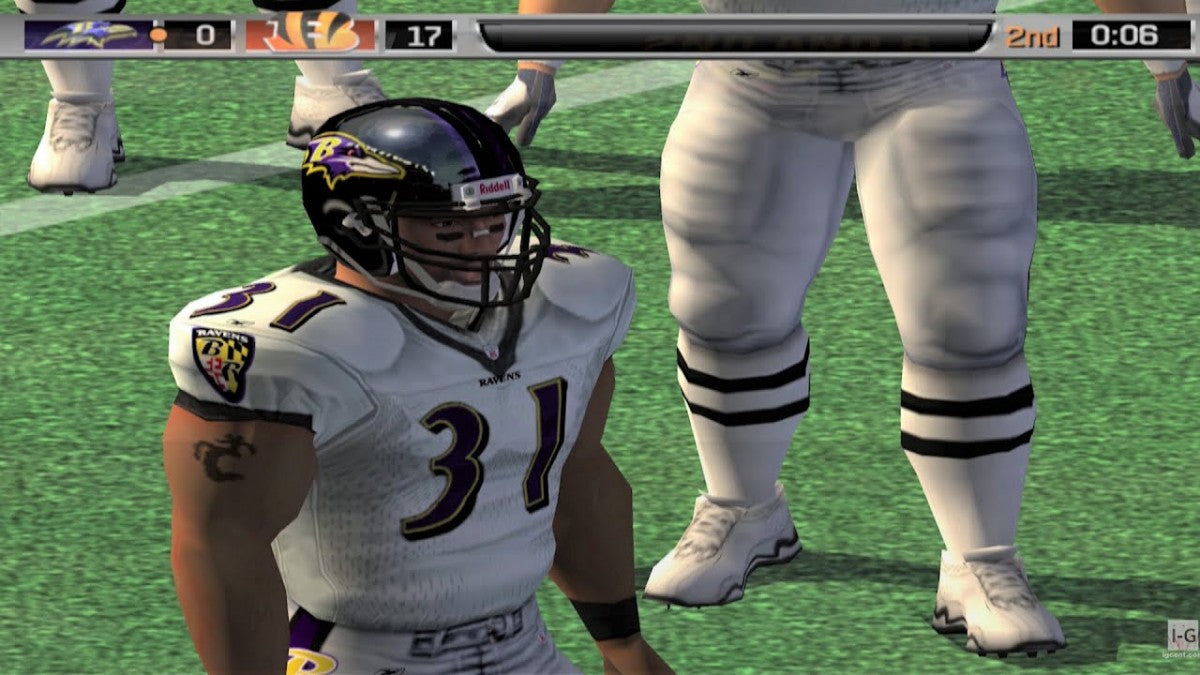 Madden NFL 06 gameplay for PlayStation 2 (PS2) video game