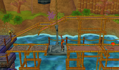 Crash Twinsanity for PlayStation 2 with 3D platforming adventure and comedic gameplay gameplay