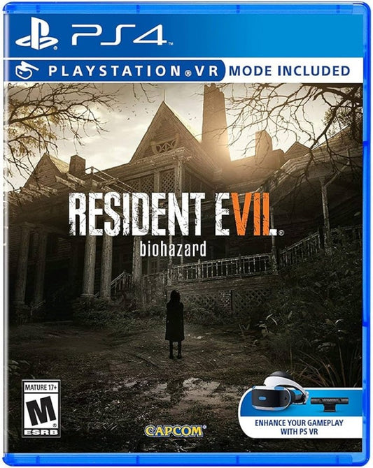 Resident Evil 7: Biohazard cover art for PlayStation 4 (PS4) video game