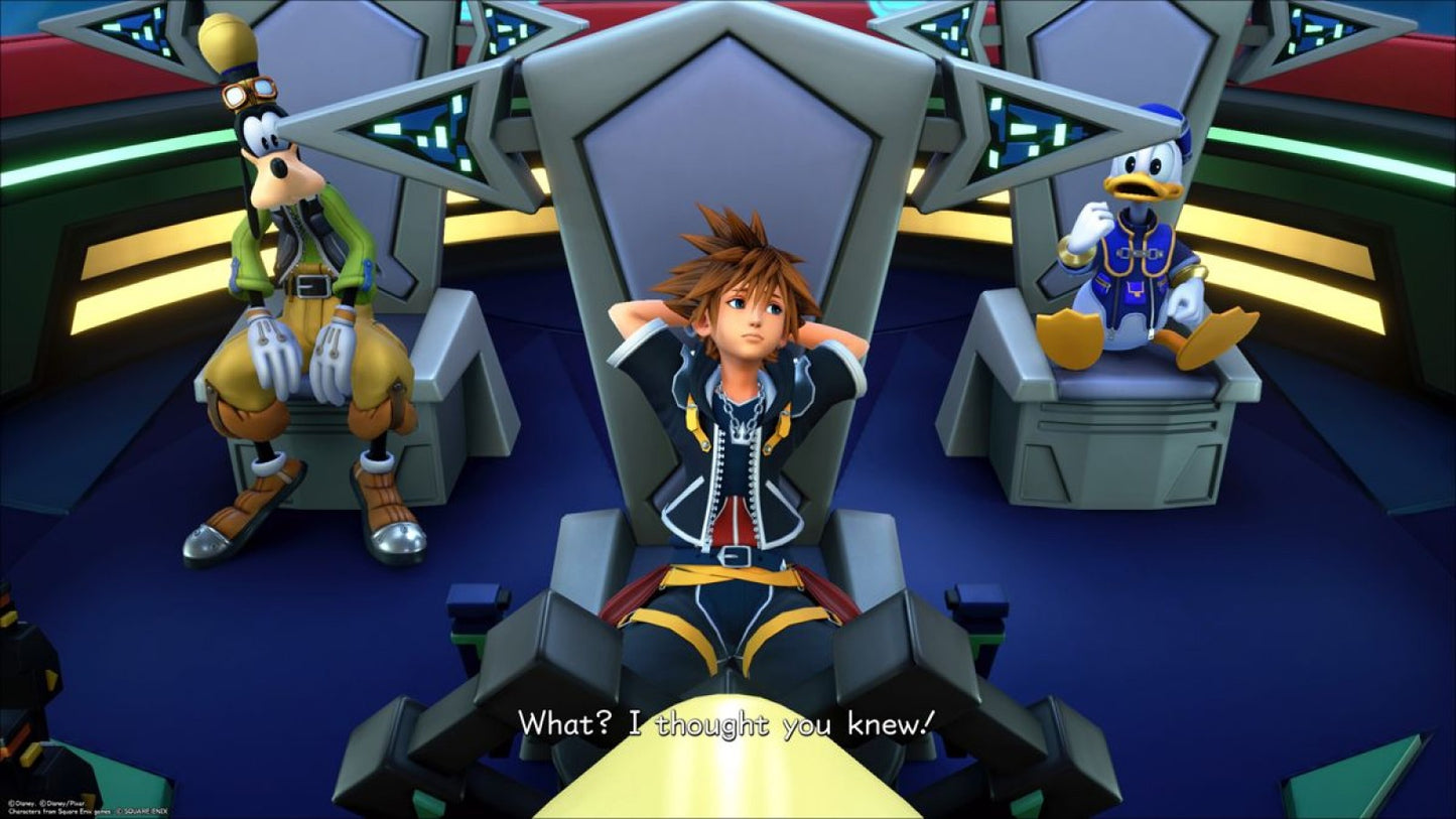 Kingdom Hearts III [Deluxe Edition] – PlayStation 4 (PS4) video game gameplay, action role-playing game.