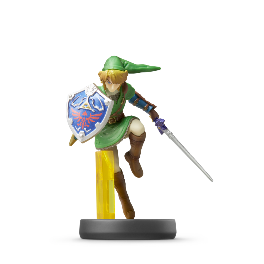 Link Amiibo Super Smash Bros loose Nintendo Amiibo figure