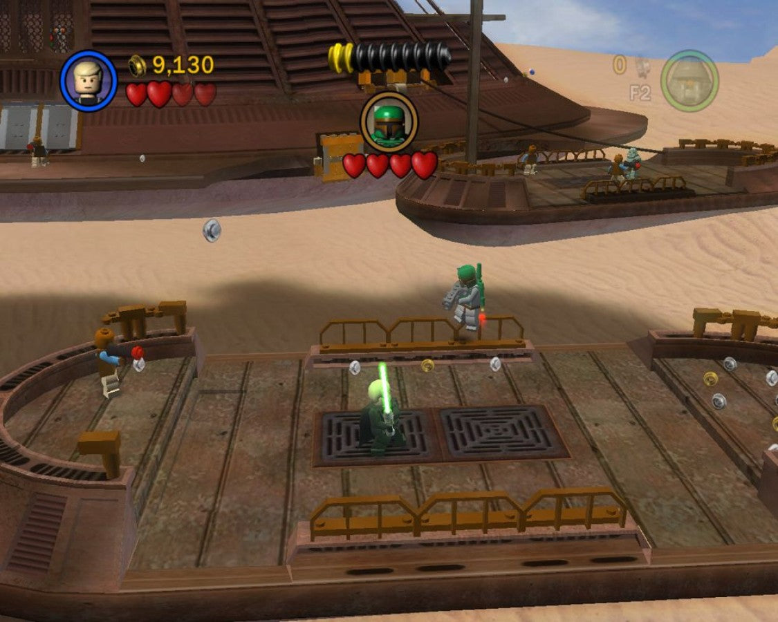 LEGO Star Wars II Original Trilogy [Greatest Hits] gameplay for PlayStation 2 (PS2) video game