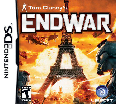 Tom Clancy's EndWar cover art for Nintendo DS (DS) real-time tactics video game