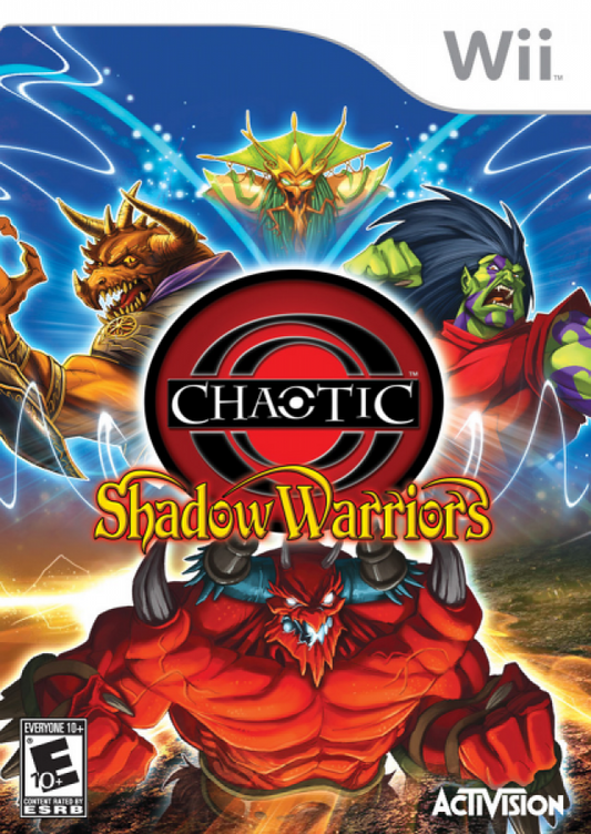 Chaotic: Shadow Warriors cover art for Nintendo Wii (Wii) video game