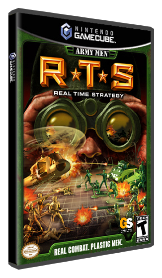Army Men: R.T.S. cover art for GameCube (GC) video game