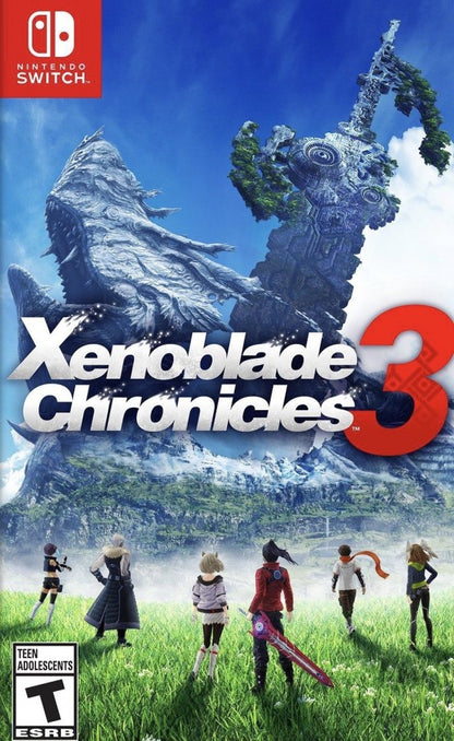 Xenoblade Chronicles 3 Nintendo Switch action RPG open world Noah Mio party fusion Ouroboros class changing combat epic story Monolith Soft cover art
