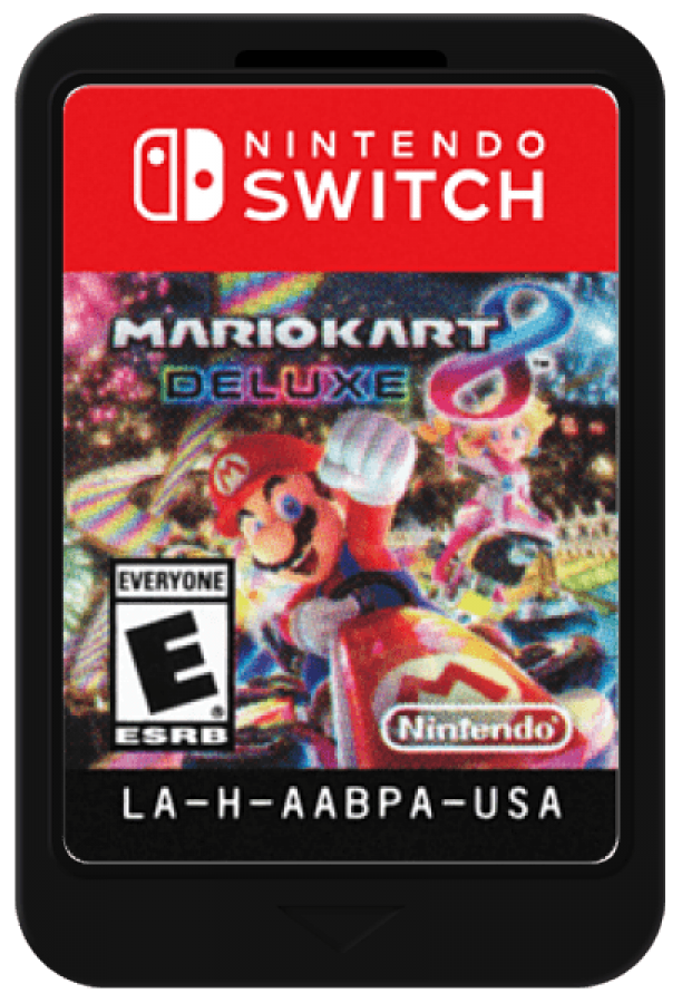 Mario Kart 8 Deluxe cartridge for Nintendo Switch (NS) video game