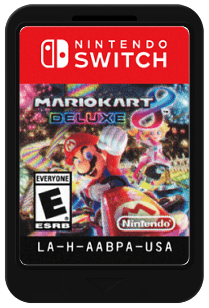Mario Kart 8 Deluxe cartridge for Nintendo Switch (NS) video game