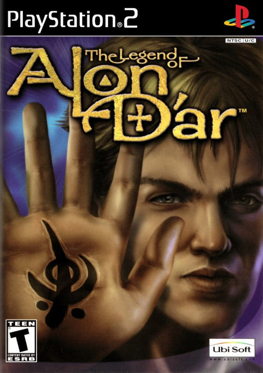 The Legend of Alon Dar PS2 PlayStation 2 action RPG role playing game retro video game cover art