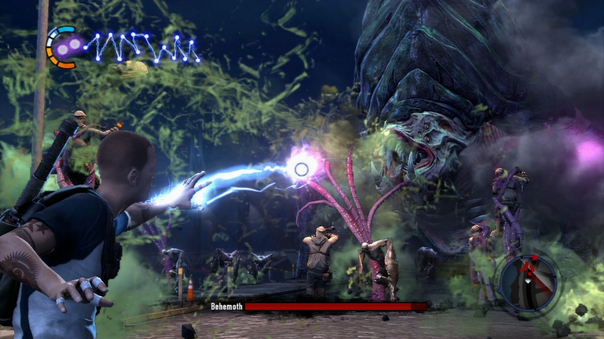 Infamous 2 gameplay for PlayStation 3 (PS3) video game