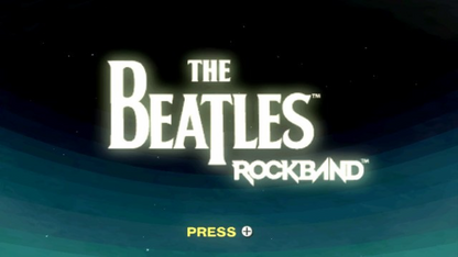 The Beatles: Rock Band – Nintendo Wii (Wii) rhythm music band performance video game title screen