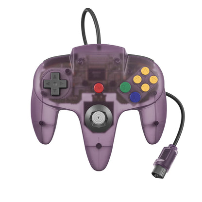 XYAB brand amethyst Nintendo 64 controller wired gaming accessory