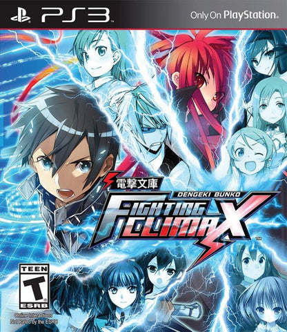 Dengeki Bunko Fighting Climax cover art for PlayStation 3 (PS3) video game