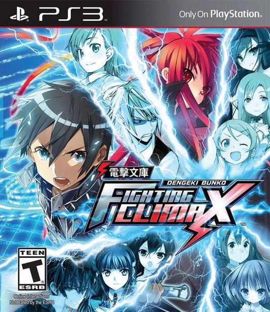 Dengeki Bunko: Fighting Climax cover art for PlayStation 3 (PS3) video game