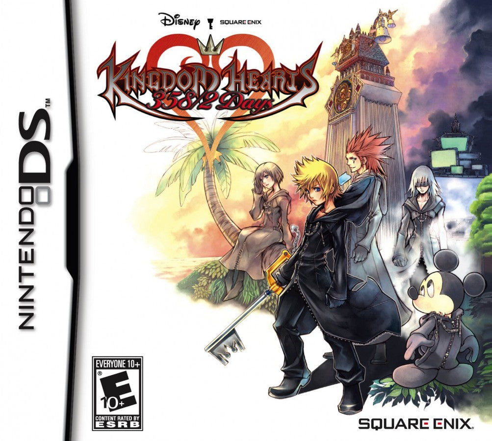 Kingdom Hearts 358/2 Days cover art for Nintendo DS (DS) video game