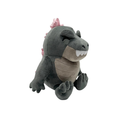 Evolved Godzilla 9 Inch Plush featuring soft collectible plush design inspired by the iconic Godzilla monster detailed embroidered features high quality materials display worthy craftsmanship cuddly construction kaiju fan collectible and pop culture memorabilia appeal