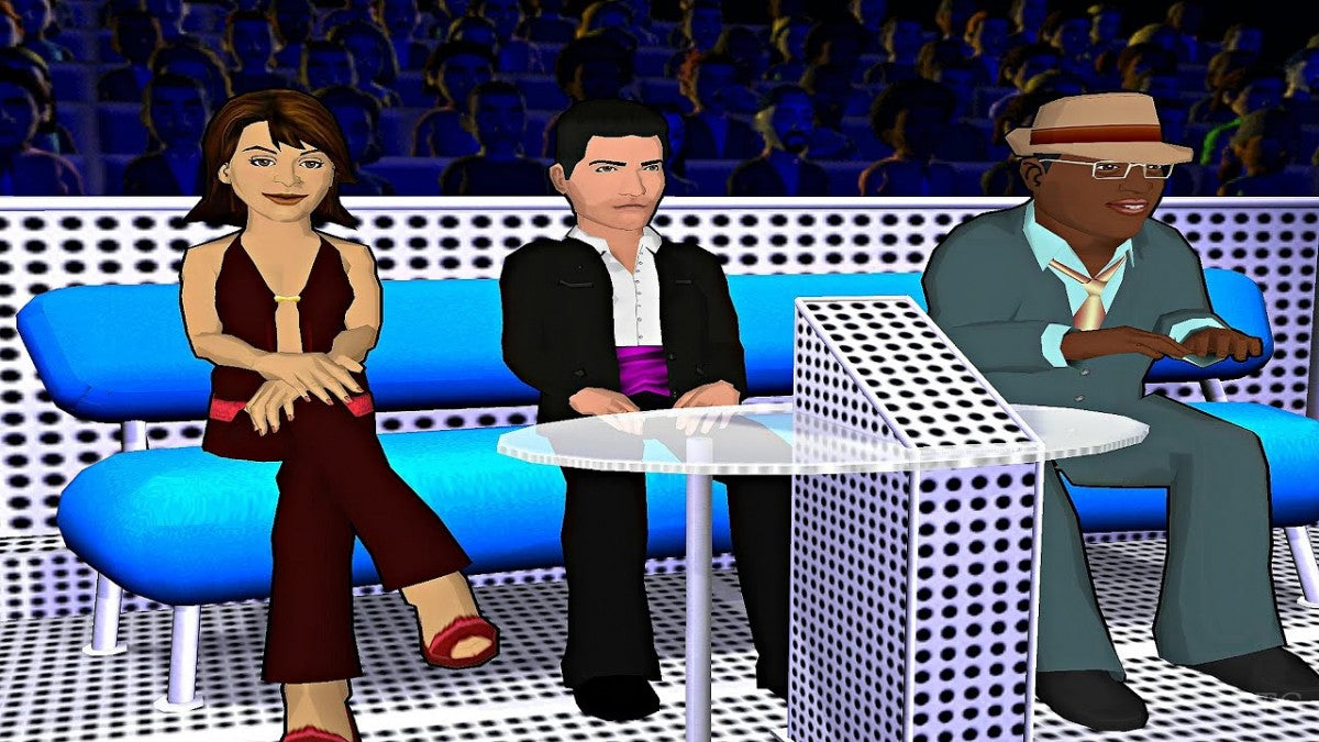 American Idol PS2 music rhythm video game gameplay