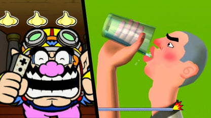 WarioWare Smooth Moves Wii game featuring fast-paced motion-controlled microgames, quirky humor, and chaotic party gameplay using Wii Remote gestures gameplay 
