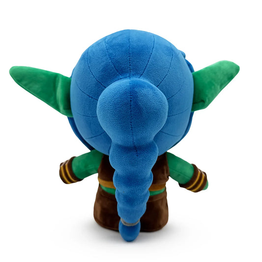 Stealth Elf 9 inch plush toy featuring Skylanders character design soft stuffed collectible official Activision merchandise and iconic fantasy game character display plush