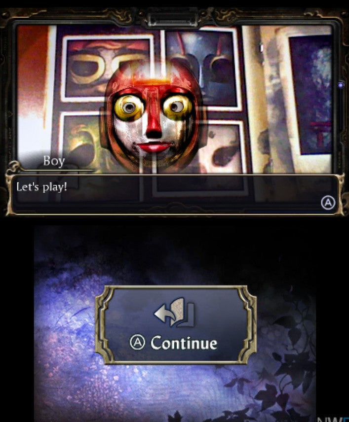 Spirit Camera The Cursed Memoir Nintendo 3DS game featuring augmented reality horror gameplay, puzzle solving, and ghost hunting using the system’s camera for immersive storytelling gameplay