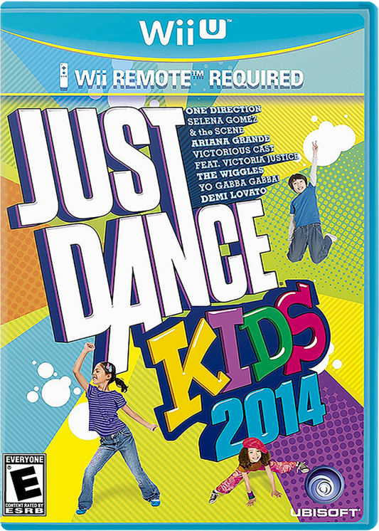 Just Dance Kids 2014 cover art for Nintendo Wii U (WiiU) video game