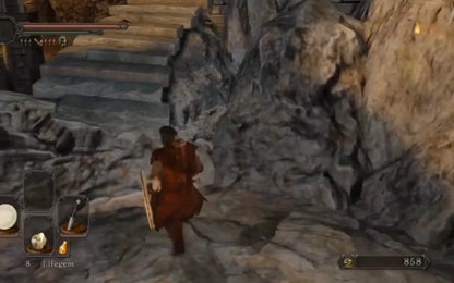 Dark Souls II PlayStation 3 challenging action RPG punishing difficulty FromSoftware brutal combat deep character customization interconnected world lore exploration gameplay screenshot