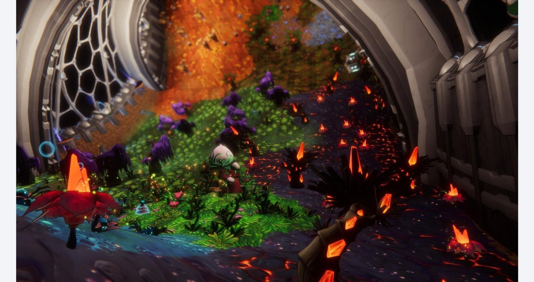 Spacebase Startopia gameplay for PlayStation 5 (PS5) strategy simulation video game