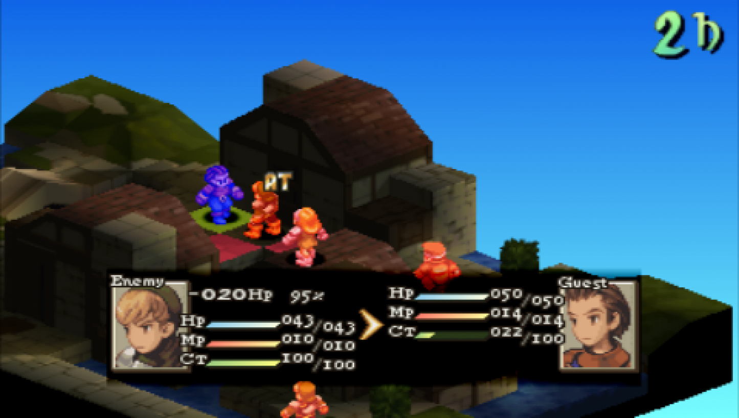 Final Fantasy Tactics: The War of the Lions [Greatest Hits] gameplay for PlayStation Portable (PSP) tactical RPG video game