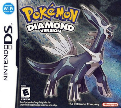 Pokémon Diamond cover art for Nintendo DS (DS) Pokémon RPG adventure video game