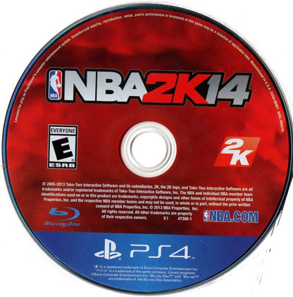NBA 2K14 – PlayStation 4 (PS4) video game disc, basketball sports simulation game