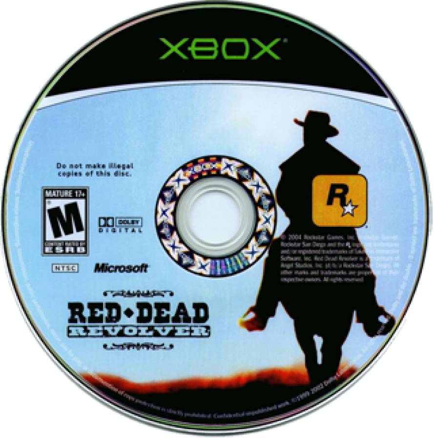 Red Dead Revolver disc for Xbox (XBOX) video game