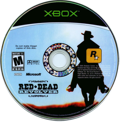 Red Dead Revolver disc for Xbox (XBOX) video game