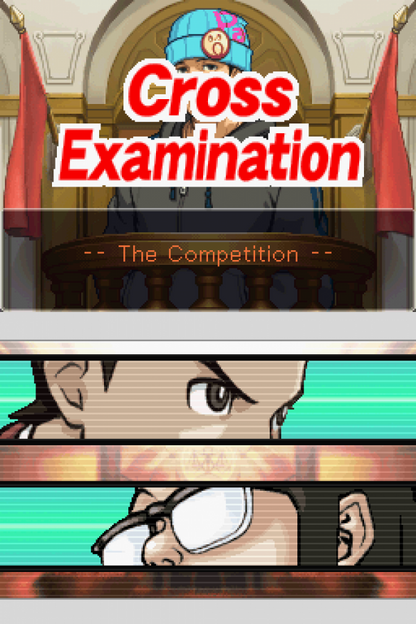Ace Attorney: Apollo Justice gameplay for Nintendo DS (DS) courtroom visual novel adventure video game