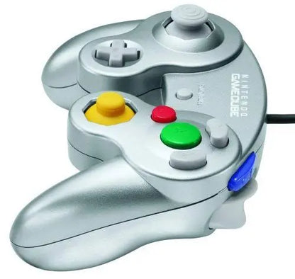 GameCube Controller Official Platinum accessory Nintendo GameCube (GC) side view