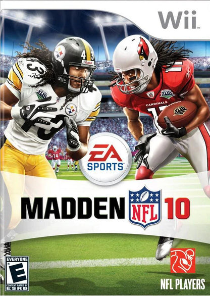 Madden NFL 10 cover art for Nintendo Wii (Wii) video game
