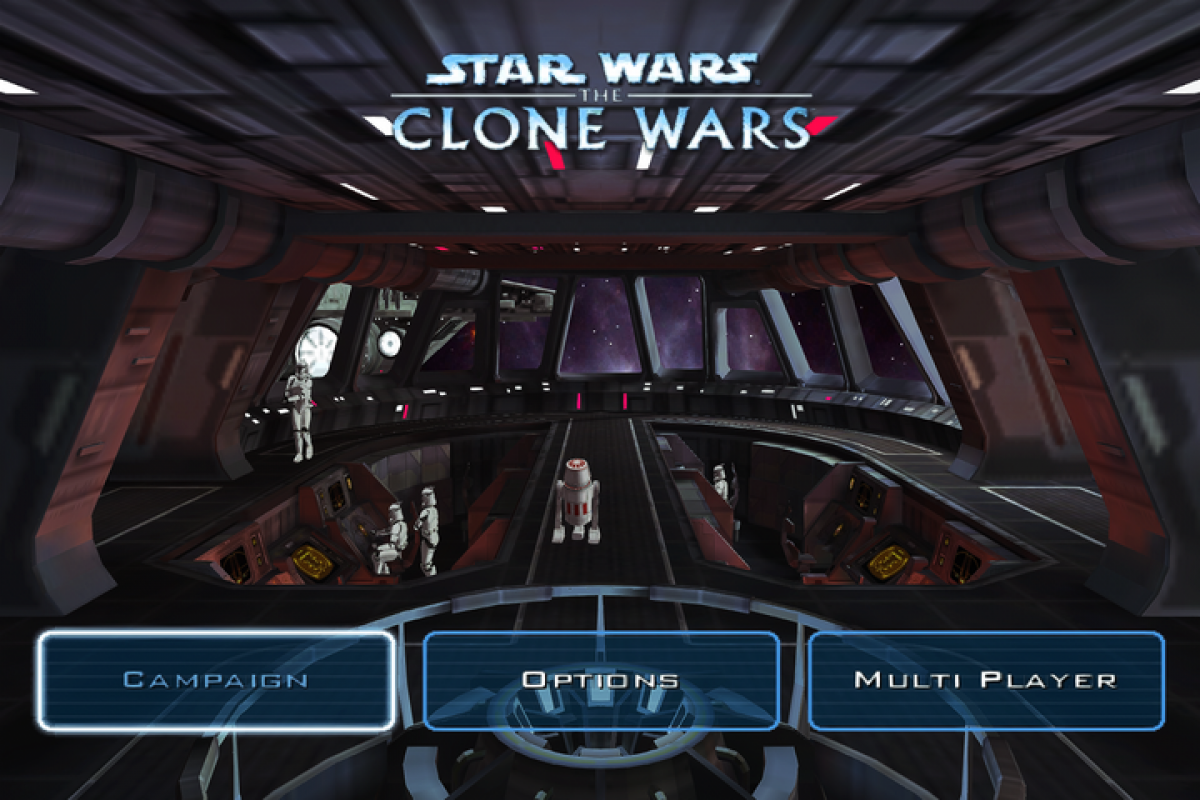 Star Wars The Clone Wars Nintendo GameCube GC for action adventure video game fans featuring Clone Wars battles Jedi and clone troopers vehicle combat lightsaber action blaster weapons multiplayer missions iconic Star Wars characters and cinematic galactic warfare collectible gaming appeal gameplay