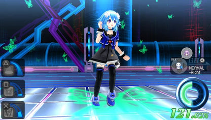 Hyperdimension Neptunia Producing Perfection PS Vita game featuring idol management simulation gameplay, anime-style visuals, and character-driven JRPG storytelling gameplay