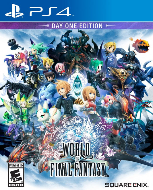 World of Final Fantasy cover art for PlayStation 4 (PS4) video game