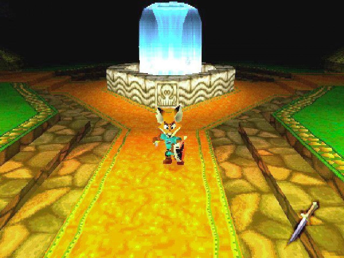 Kingsley’s Adventure retro fantasy action adventure platform game for PlayStation 1 (PS1) gameplay
