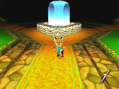 Kingsley’s Adventure retro fantasy action adventure platform game for PlayStation 1 (PS1) gameplay