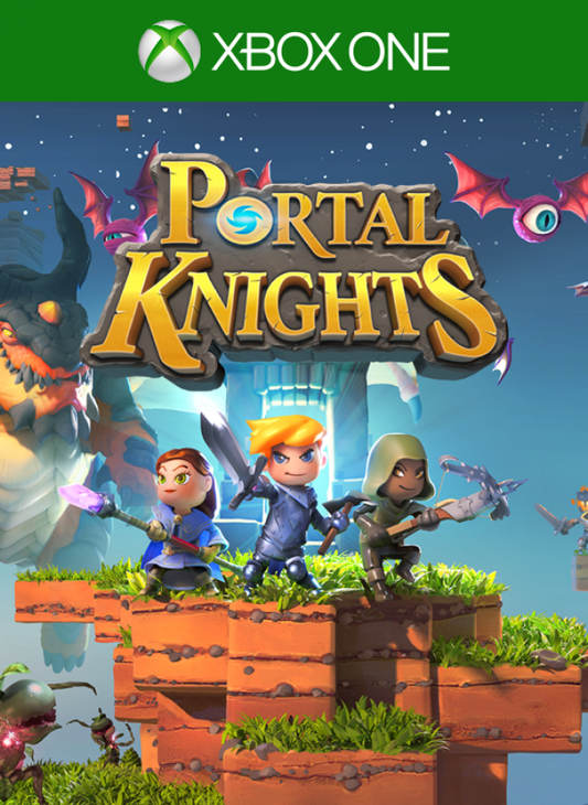 Portal Knights – Xbox One (XONE) action role-playing video game cover art image