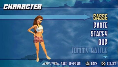 GripShift gameplay for PlayStation Portable (PSP) puzzle-platform racing video game