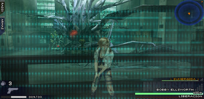 The 3rd Birthday PSP Sony PlayStation Portable action RPG third person shooter Parasite Eve series Aya Brea sci fi horror tactical combat overdrive system Square Enix story driven gameplay handheld gaming PSP software video game title gameplay